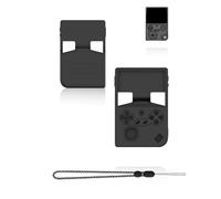 Protective Cover for ANBERNIC RG40XXV Game Console,Soft Silionce Case with Lanyard,Shockproof and Drop-Resistant,Black