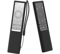 Protective Cover For Samsung Q7F/Q8/Q9 Bn59-01311G/Bn59-01311B/ Bn59-01265A/Bn59-01358B Tm1990C Silicone Case For Samsung Tv Remote Control Anti-Scratch Shockproof (Black)