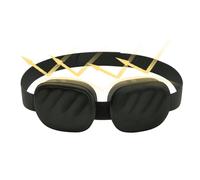 Protective Eyewear, Total Blackout Masque, 9x4 Inches Versatility with Adjustable Strap, Breathable Comfort Gear, Seamless Design with Modern Style, Travel Accessory for Long Trips