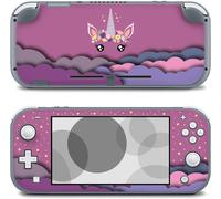 Protective Film Compatible with Nintendo Switch Lite Games Console Sticker Scratch Protection Design Sticker Game Console Perfect Fit Sticker R203 (11