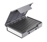 Protective Hard Disk Bag - Multifunctional Drive Storage Case | Lightweight Anti-Scratch Travel Carrying Holder, Universal Data Accessory Pouch with Slots for Wires, Flash Cards, Compact Equipment