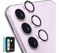 Protective Lens For Samsung Galaxy S24/S23/S23+ 5g, [3+2 Pieces] 9h Tempered Glass Rear Camera Screen Protector, Pink