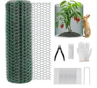 Protective Plant Covers, Weatherproof Mesh Netting, 43*12*11cm Weatherproof Garden Fence Protector Gardening Supply Multi Purpose Plant Protection for Strawberry Vegetable Fruit Tree Greenhouse Yard