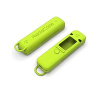 Protective Silicone Case Shockproof Soft Skin Cover with Carabiner Compatible with Radiacode 102, 103 Radiation Detector (Many Colors) (Acid Green)