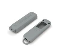 Protective Silicone Case Shockproof Soft Skin Cover with Carabiner Compatible with Radiacode 102, 103 Radiation Detector (Many Colors) (Grey)