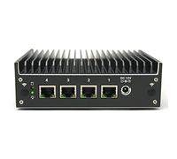 Protectli Vault Pro VP2410 Micro appareil Firewall / Mini PC - Intel Celeron J4125, 8 Go de RAM DDR4, 120 Go de stockage SSD M.2, AES-NI