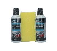 Protecton Wash & shine set 2x 500ml avec éponge