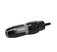 Protector Chutes Contre Protection Anti-Collision pour Pot D'échappement De Moto pour Z1000, Z1000R Et Z1000SX Curseurs De Cadre(Argent 2)