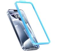 Protector de Pantalla de Cristal Templado Vention KUMTCA-30 para iPhone 15 Pro + Herramienta de Instalación