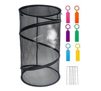 Protector De Plantas Interior Antigatos - Cubierta Plegable 36x36x58 Cm 230G - Malla Transpirable Ultralizable Para Macetas, Jardín, Patio, Porche Y Parque