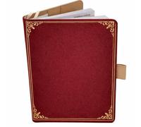 Protector Del Carné De Salud Francés - Formato A5 15x21 Cm - Solapas Para Guardar Las Recetas Y Documentos (Rojo, 15x21 cm)