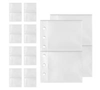 Protectores De Hojas De Carpetas - Almacenamiento De Archivos De Documentos, Carpeta Transparente Con Bolsillos, para Facturas, Documentos De Impuestos, Tarea, Informes De Proyectos, Fotografías