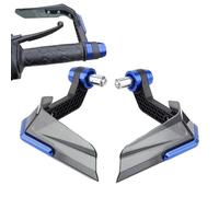 Protectores de manos para motocicletas | Protector de parabrisas para manillar | 2 deflectores de motocicleta resistes al desgaste y al viento para accesorios de motos de