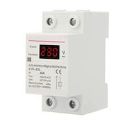 Protectrice de Tension de Récupération Automatique, Interrupteur de Reconnexion de Dispositif de Protection Monophasé Contre Les Surtensions + Sous-Tensions, pour Appareils Ménagers 230V (40A)