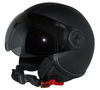protectWEAR Casque à Jet de Moto H730, Noir Mat, Taille XL
