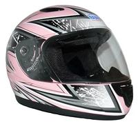 protectWEAR - Enfants Casque de moto rose SA03 - S