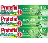 Protefix Extra Strong Denture Fixing Cream Aloe Vera 3x 47g