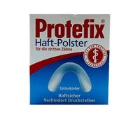 Protefix Lot de 30 coussinets adhésifs transparents pour mâchoire inférieure, alginate de sodium, fibre de viscose, fibre de polypropylène, adhésif dentaire