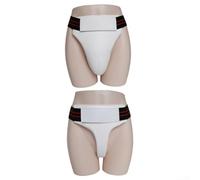 Protège-aine réglable pour la pratique de la boxe, du sparring et des arts martiaux avec cuir synthétique et ceinture flexible (homme M)