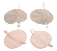 Protège-aisselles Absorbants 4pcs en Polyester, Design Alvéolé Invisible