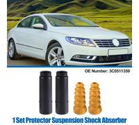 Protège-Amortisseur de Suspension Soufflet Pare-Chocs Convient pour Volkswagen Passat 2002 No.3C0511359-Lot de 4