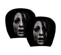 Protège-Appui-tête,Flexibles Et Respirantes - Protecteur D'Appui-Tête Auto - pour Voyages et Road Trips Véhicules Berline Pick-up Camion Remorque Camping-Car ATV Tracteur et Automobile