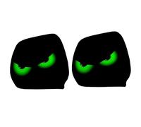Protège-appui-tête pour voiture - Protection de 2 pièces, design avec grands yeux | couvre-tête auto extensibles pour SUV, camions, intérieurs autoo, protection élastique pour tapisserie de véhicule