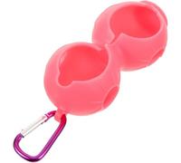 Protège-balles de Golf Élastique Portable, Silicone Métal | Orange, Belle Apparence, Facile à Porter Soulever, Tees Courts Remplaçables