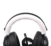 Protège Bandeau de Remplacement pour Razer Kraken Pro 7.1 V2, Protège Bandeau avec Fermeture éclair, Housse de Bandeau, Coussin Protecteur (Blanc)
