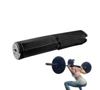 Protège-Barre Hip Thrust Coussin Protecteur En Simili Cuir Pour Squat | Protection pour Barre de Gym Salle De Sport À Domicile Haltérophilie Musculation Fitness Entraînement Exercice Noir