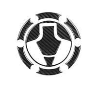 Protege Bouchons Reservoirs Moto,Fydun Couverture de Bouchon de Réservoir de Carburant de Voiture Garniture en Fibre de Carbone Autocollant Décoration pour