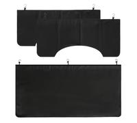 Protège-Boue Auto - Kit de 3 protège-Boue en Microfibre et Cuir PU pour Auto,Protection d'Aile pour Travaux Mécaniques | SUV Berline Camion Entretien Réparation Atelier Garage