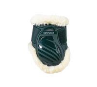 Protège-boulets pour jeune cheval mouton vegan Kentucky Marron XS