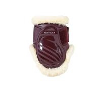 Protège-boulets pour jeune cheval mouton vegan Kentucky Rouge M