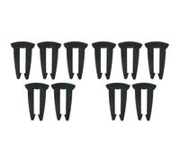 ProtèGe-Boutons De CuisinièRe Serrures de bouton de poêle 10 pièces | Couvercles de sécurité for boutons de conception, verrous de boutons de four résistants, empêchent les contacts accidentels