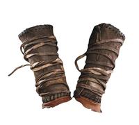 Protège-bras Pour Chevaliers - Protège-bras En Cuir Médiéval 2 Pièces, Brassards Classiques Vintage, Protection De L'avànt-bras Du Poignet En Cuir Durable, Brassards De Combat En Simili Cuir, Brassard