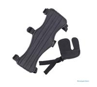 Protège-Bras Réglables Pour Le Tir À L'arc E5bd, Ensemble De Protection Des Doigts En Cuir Pour L'avant-Bras