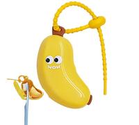Protège-Brosse À Dents | Étui Portable en Forme de Banane Protecteur Anti-Poussière,Accessoire Salle de Bain pour Adolescents Adultes Famille Hommes Femmes Cadeaux