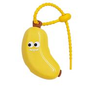 Protège-Brosse à Dents Portable en Forme de Banane - étui de Voyage léger, Coffret de Protection Familial pour Femmes, Hommes, Adolescents, Cadeau Pratique et hygiénique