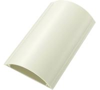 Protège-câbles incolore TRU COMPONENTS TC-RDAR120AMWWM203 1593132 Nombre de canaux: 1 Longueur 1000 mm 1 pc(s)