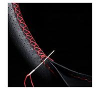 Protege Caches Volant Accessoires Auto 38 Cm Bricolage Couverture De Volant De Voiture Fibre Cuir Fil Cuir Artificiel Bâches Voiture Suite