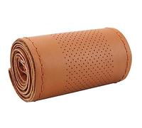 Protege Caches Volant Accessoires Auto Couverture Volant Voiture Aiguilles Fil Cuir Artificiel Bâches Voiture Suite 6 Couleurs Bricolage Texture Tresse Douce(4)