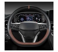 Protege Caches Volant Couverture Volant Voiture Forme D, pour Siège pour Ateca FR 2017 2020 pour Leon St 2020, Accessoires Automobiles(Coffee)