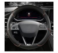 Protege Caches Volant Housse Volant Cuir PU Accessoires Automobiles Antidérapants pour Siège pour Leon MK1 MK2 MK3 MK4 1999~2020 1M 1P 5F KL1 KL8 5F FR(O Shape Coffee)