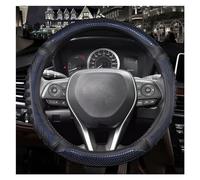 Protege Caches Volant Housse Volant Voiture Cuir Accessoires Automobiles pour Toyota pour Avalon pour Camry pour Corolla pour Crown 2018 - 2023 pour RAV4 2019(Bleu)