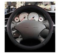 Protege Caches Volant Housse Volant Voiture Cuir PU, 9 Couleurs, Antidérapant, Accessoires Automobiles Intérieurs pour Ford pour Focus MK1(Le Noir)