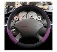 Protege Caches Volant Housse Volant Voiture Cuir PU, 9 Couleurs, Antidérapant, Accessoires Automobiles Intérieurs pour Ford pour Focus MK1(Violet)