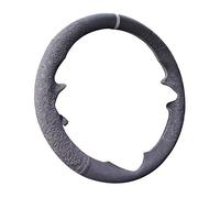 Protege Caches Volant pour VW pour Polo pour GTI pour Scirocco-R Couverture De Volant De Voiture De Tresse De Couture À La Main Personnalisée(10)