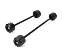 Protège Cadre De Moto pour Kawasaki Z900 RS SE 2017-2025 Moto Essieu Avant Curseur Garde Bras Oscillant Arrière Fourche Roue Crash Protecteur Pad(Front and Rear)