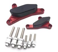 Protège-Cadre de Moto pour YZF-R1 pour YZFR1 Accessoires Protection Cadre pour YZF R1 2007 2008 Protection Carter Stator Moteur Moto(Red)